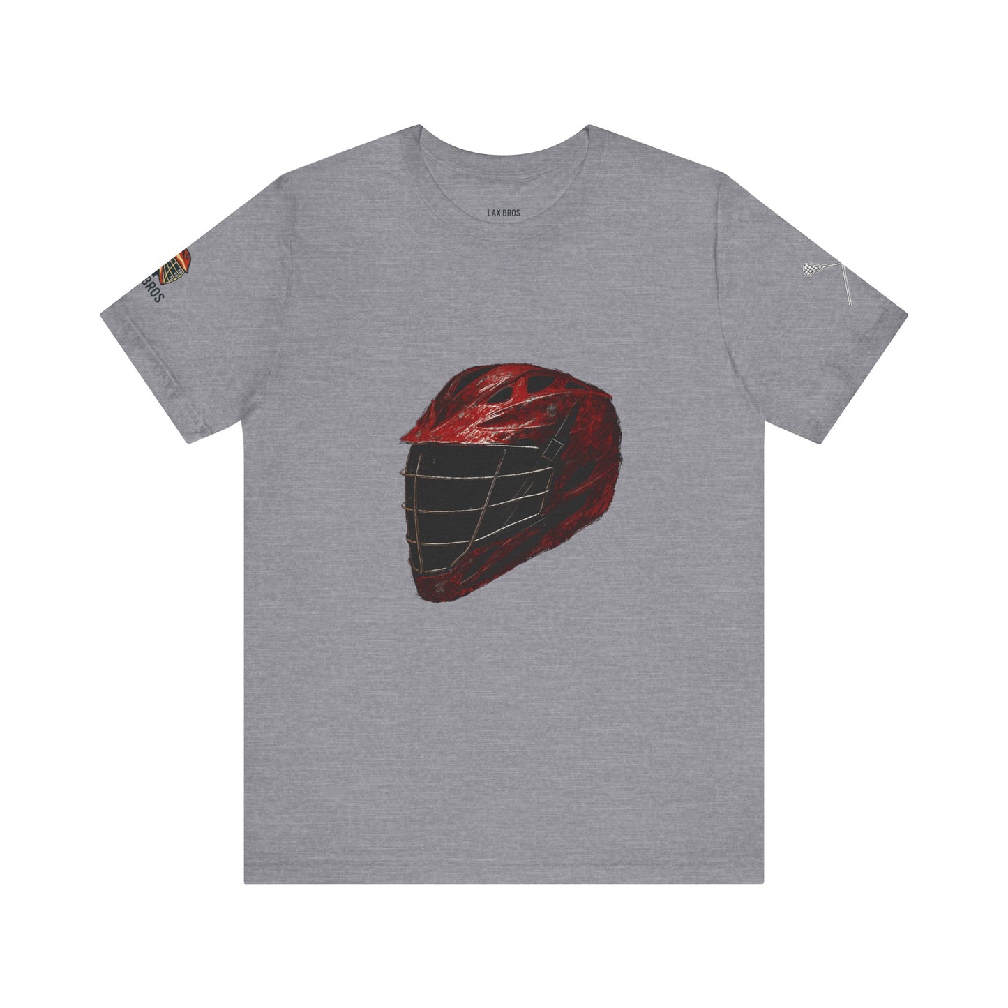 LAX Bros Helmet Tee - Adult