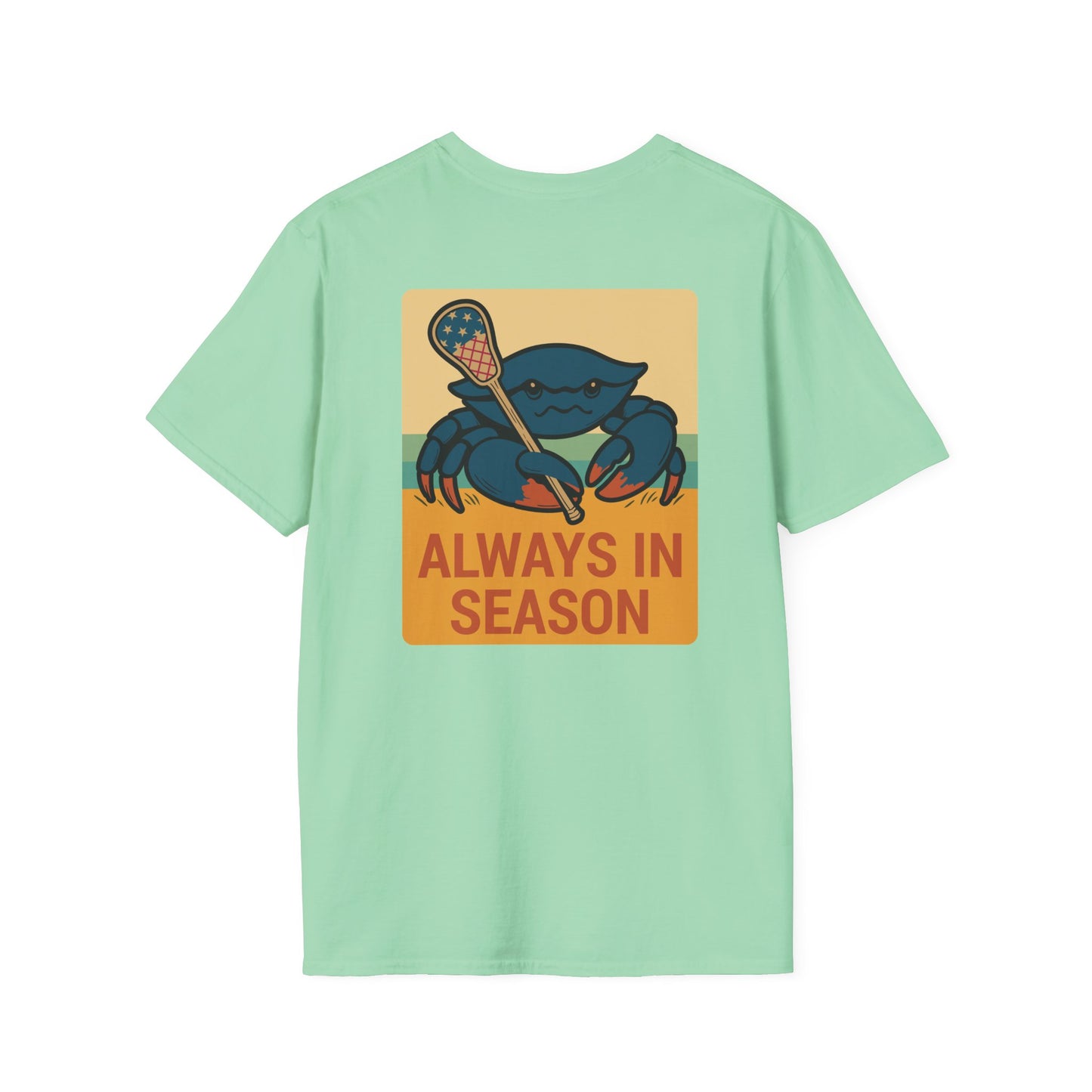 LAX Bros Always in Season Tee - Beach American Flag Edition - Adult