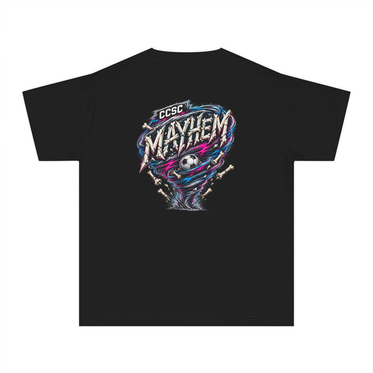 Youth Mayhem Dual Logo Tee