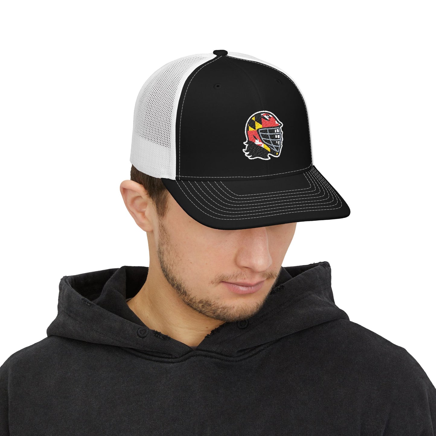 LAX Bros MD Flag Logo Hat - Richardson 112