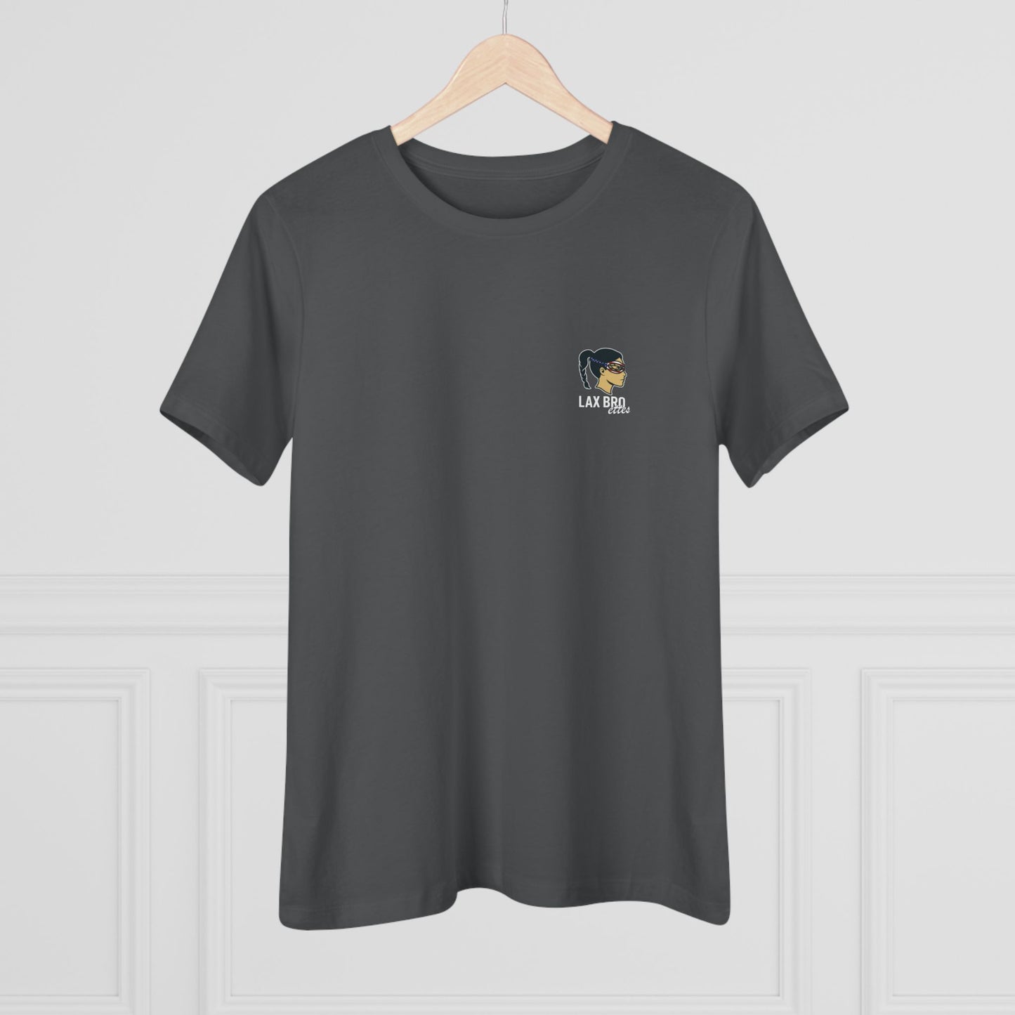 LAX Broettes Eat. Sleep. LAX. Repeat. – Women’s Tee (MD Flag Edition)