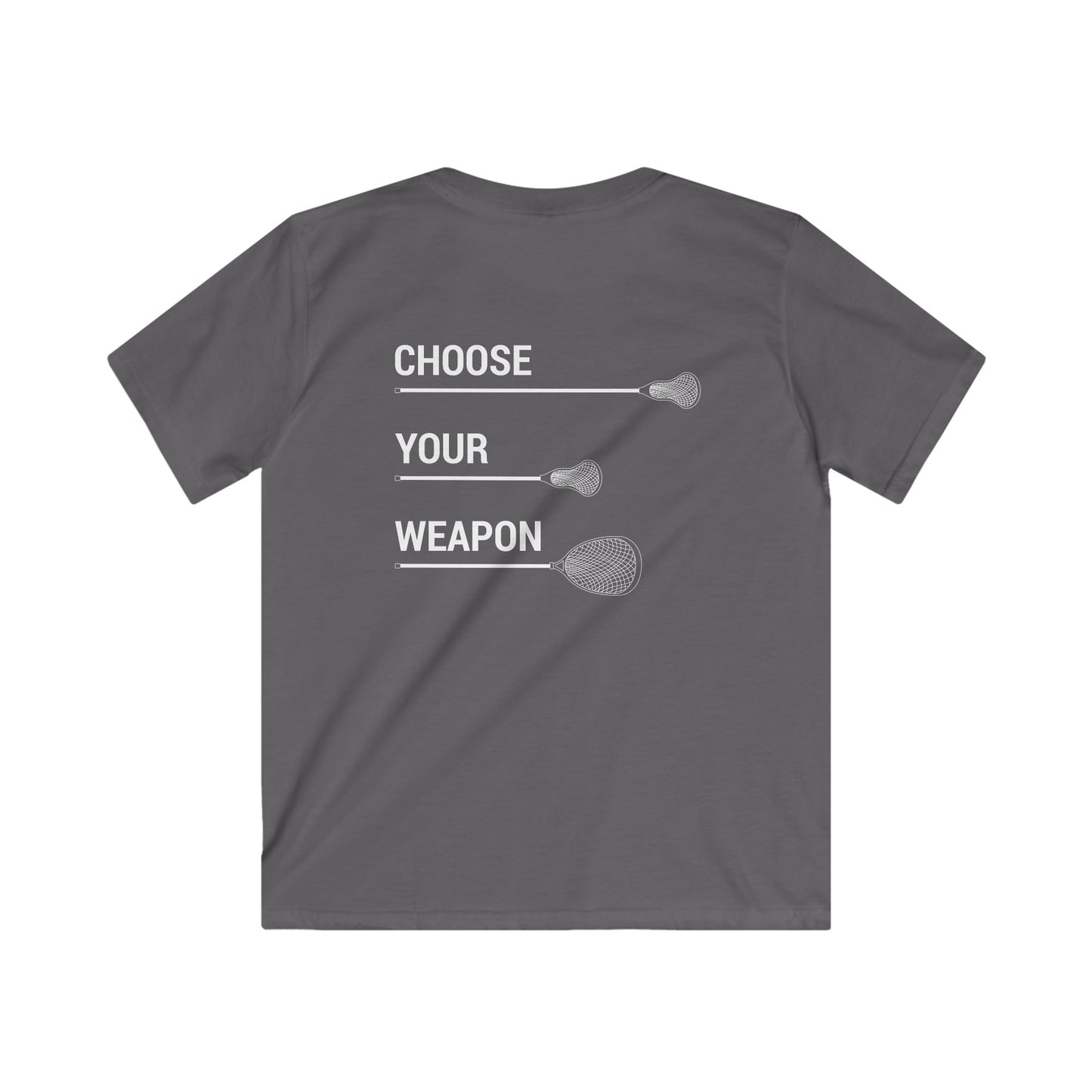 Youth LAX Bros Choose Your Weapon Tee