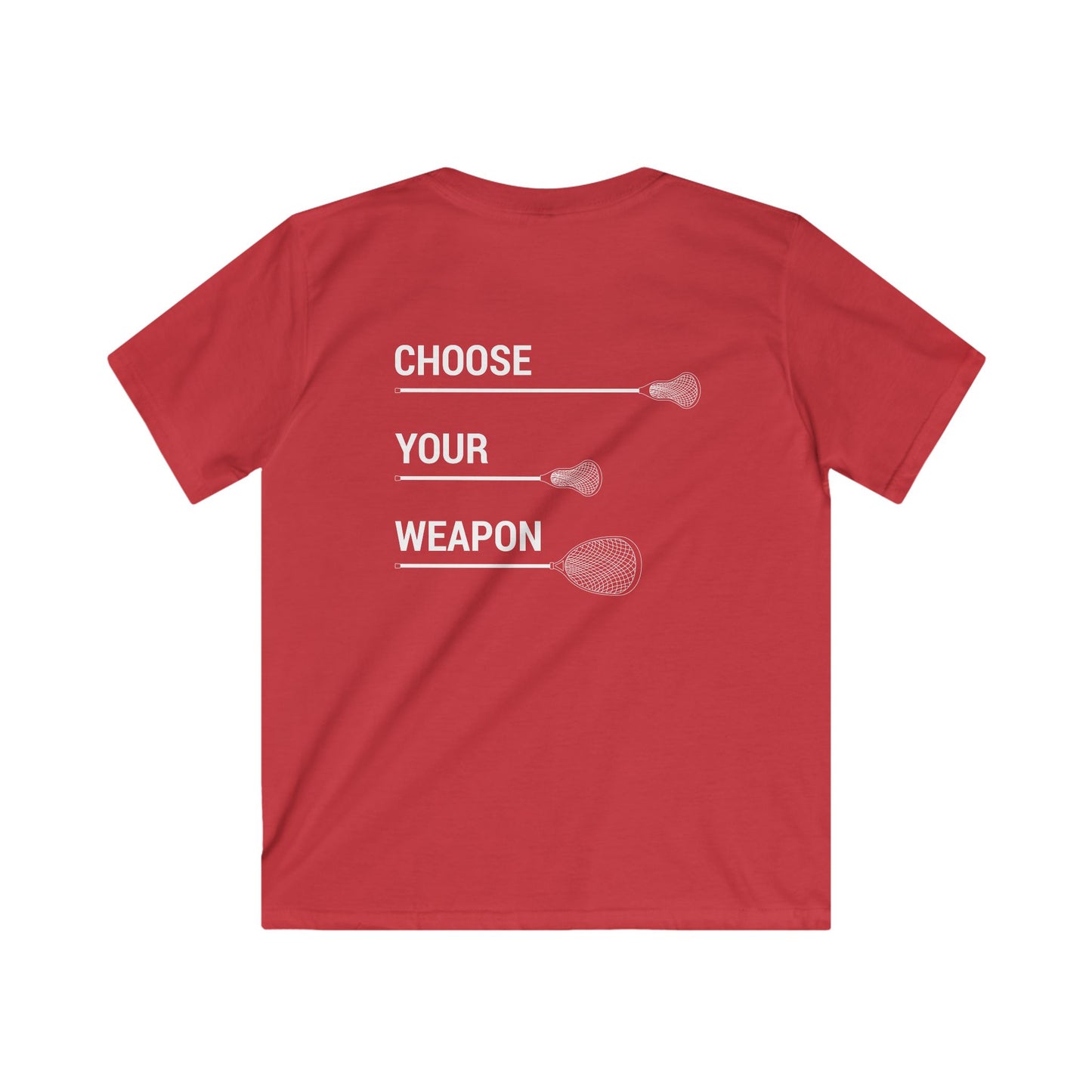 Youth LAX Bros Choose Your Weapon Tee