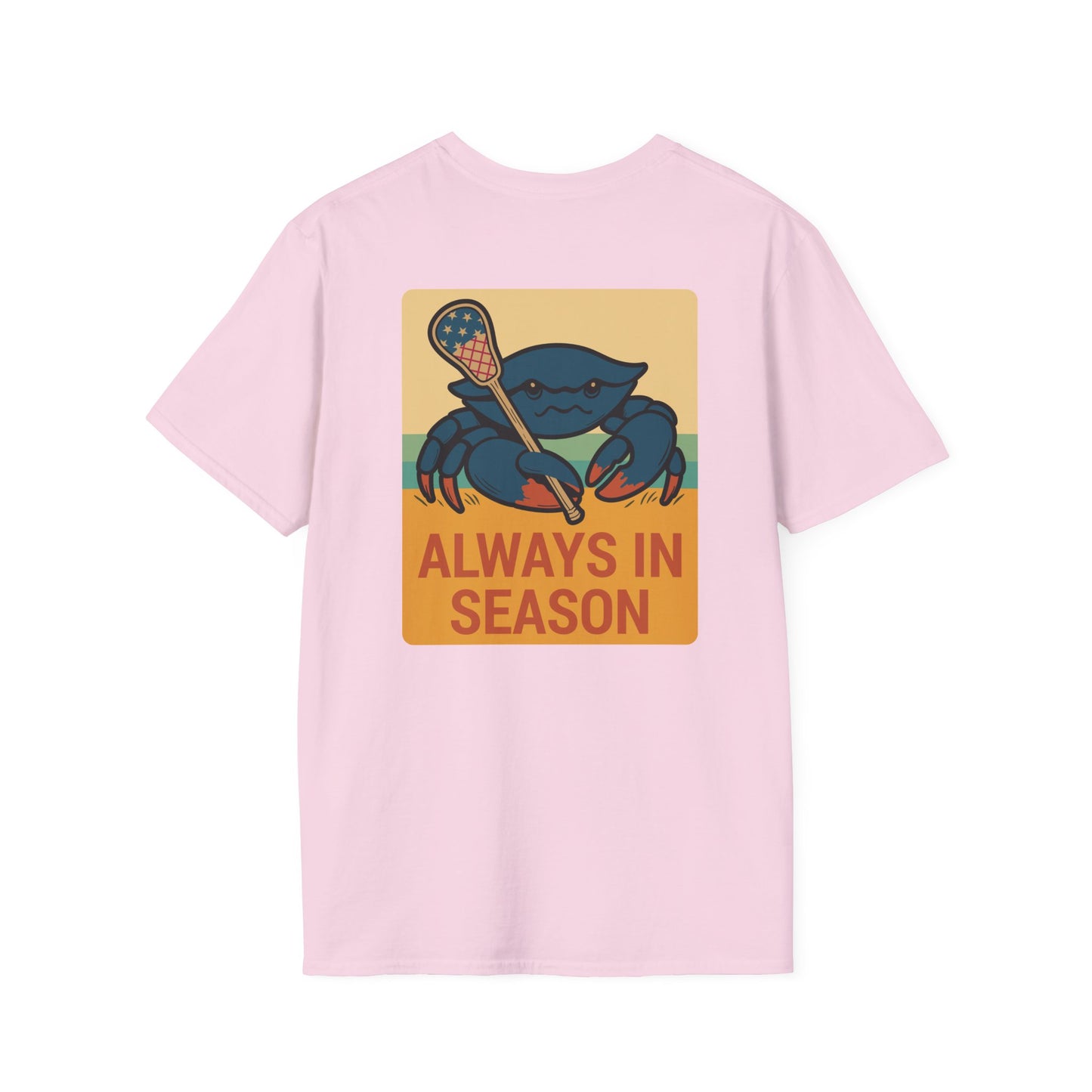 LAX Bros Always in Season Tee - Beach American Flag Edition - Adult