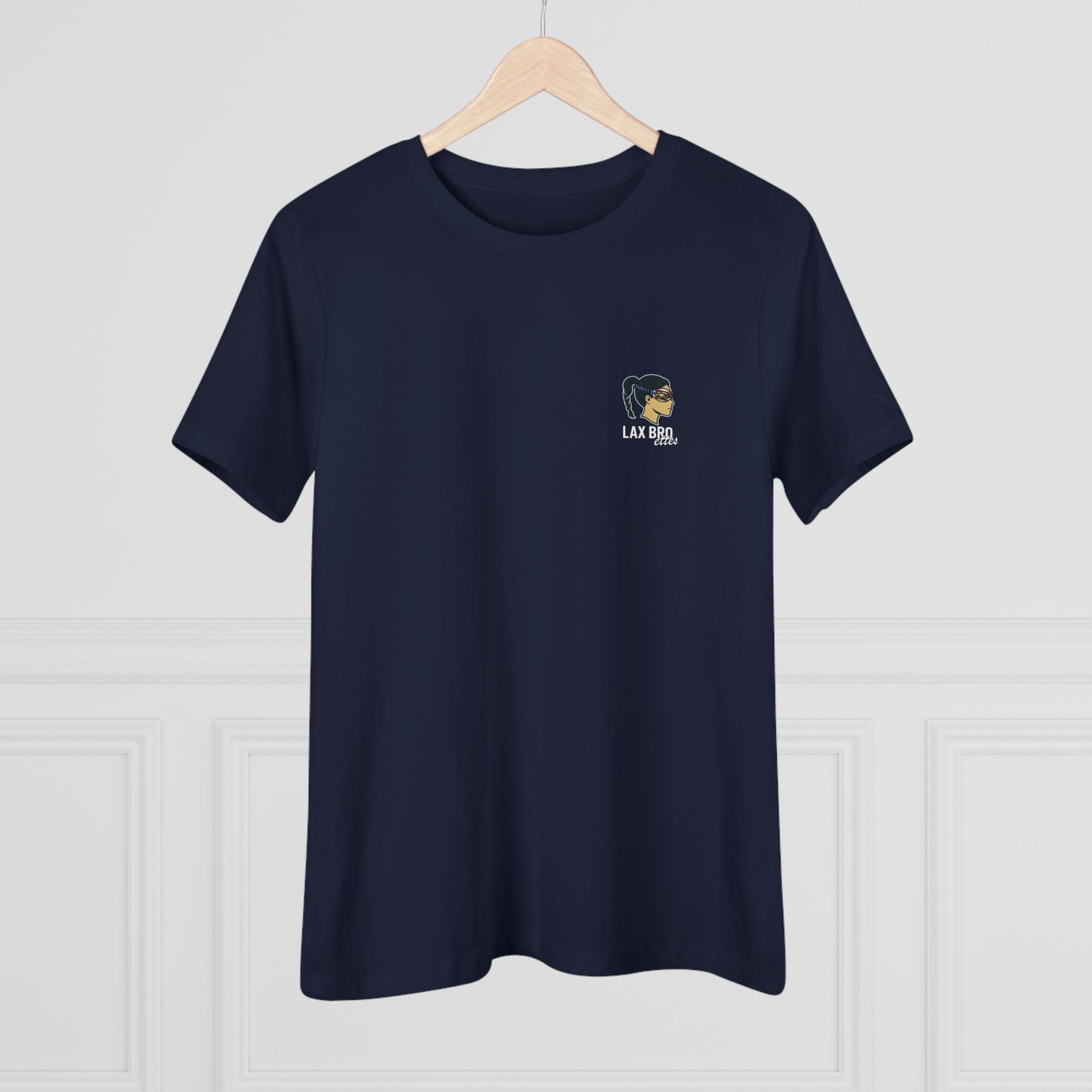 LAX Broettes Eat. Sleep. LAX. Repeat. – Women’s Tee (MD Flag Edition)
