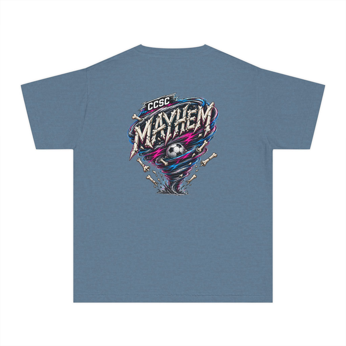Youth Mayhem Dual Logo Tee