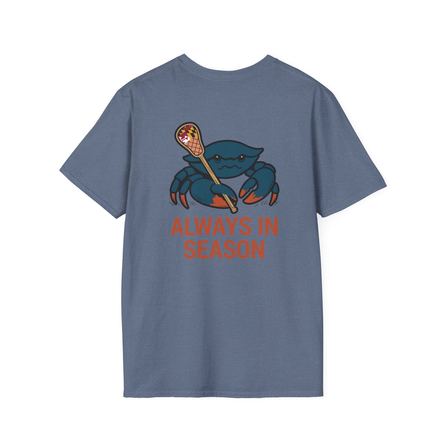 LAX Bros Always in Season Tee – Maryland Flag Edition - Adult