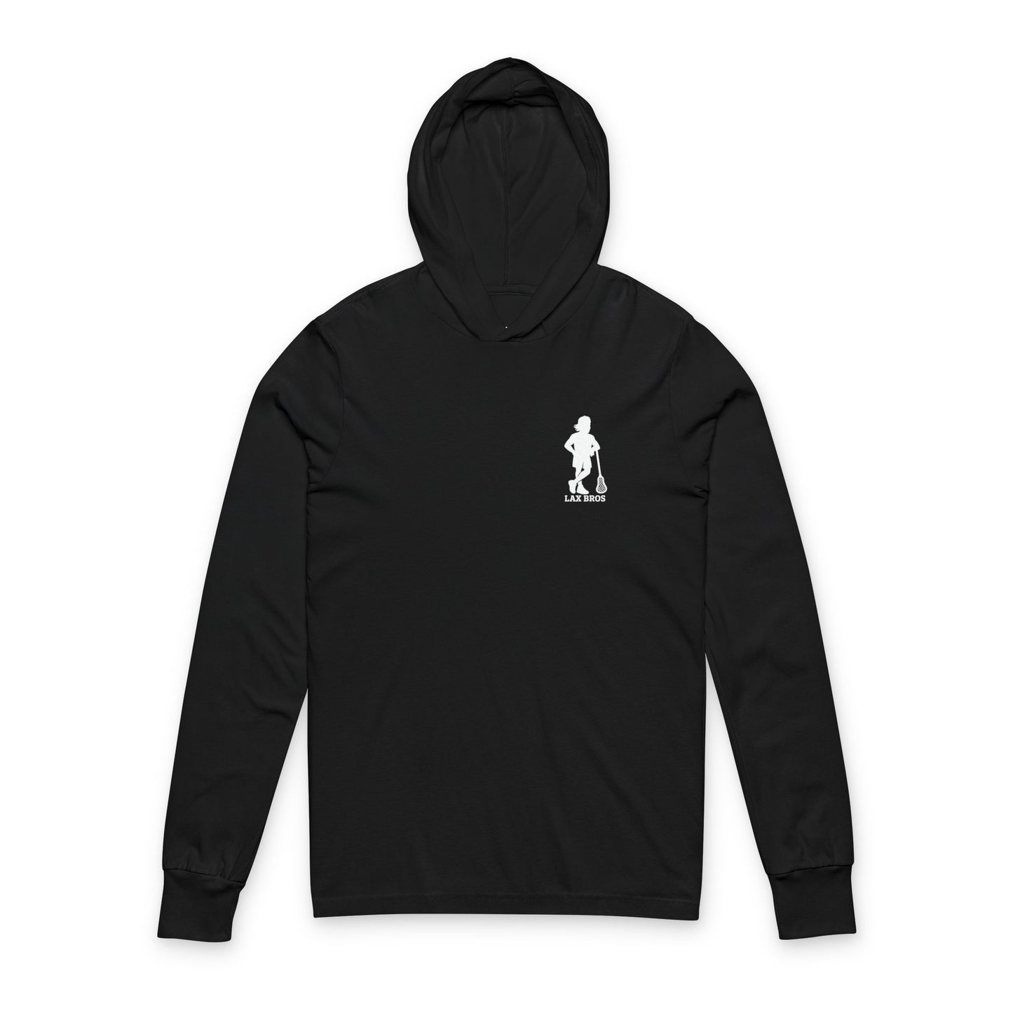 LAX Bros Hooded Long Sleeve Tee - Adult