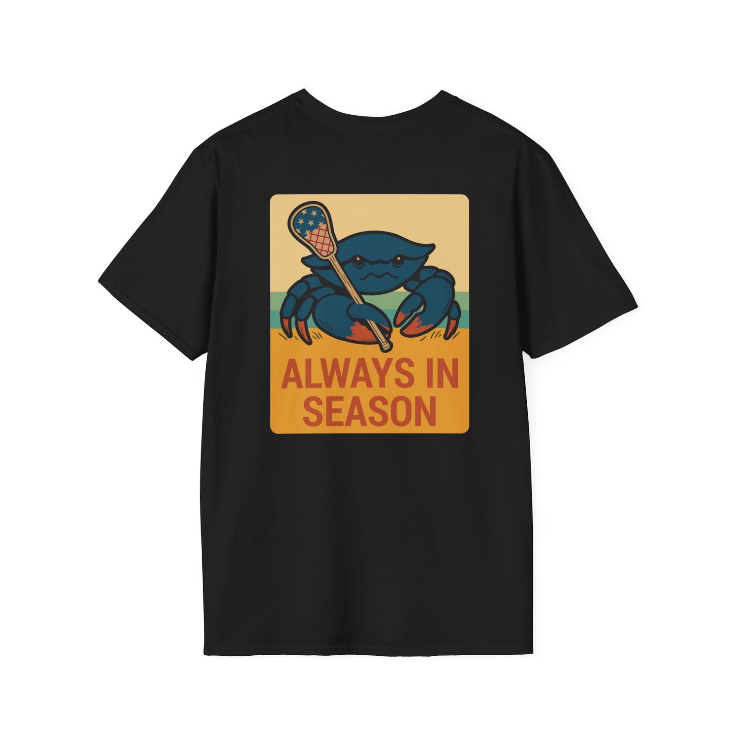 LAX Bros Always in Season Tee - Beach American Flag Edition - Adult