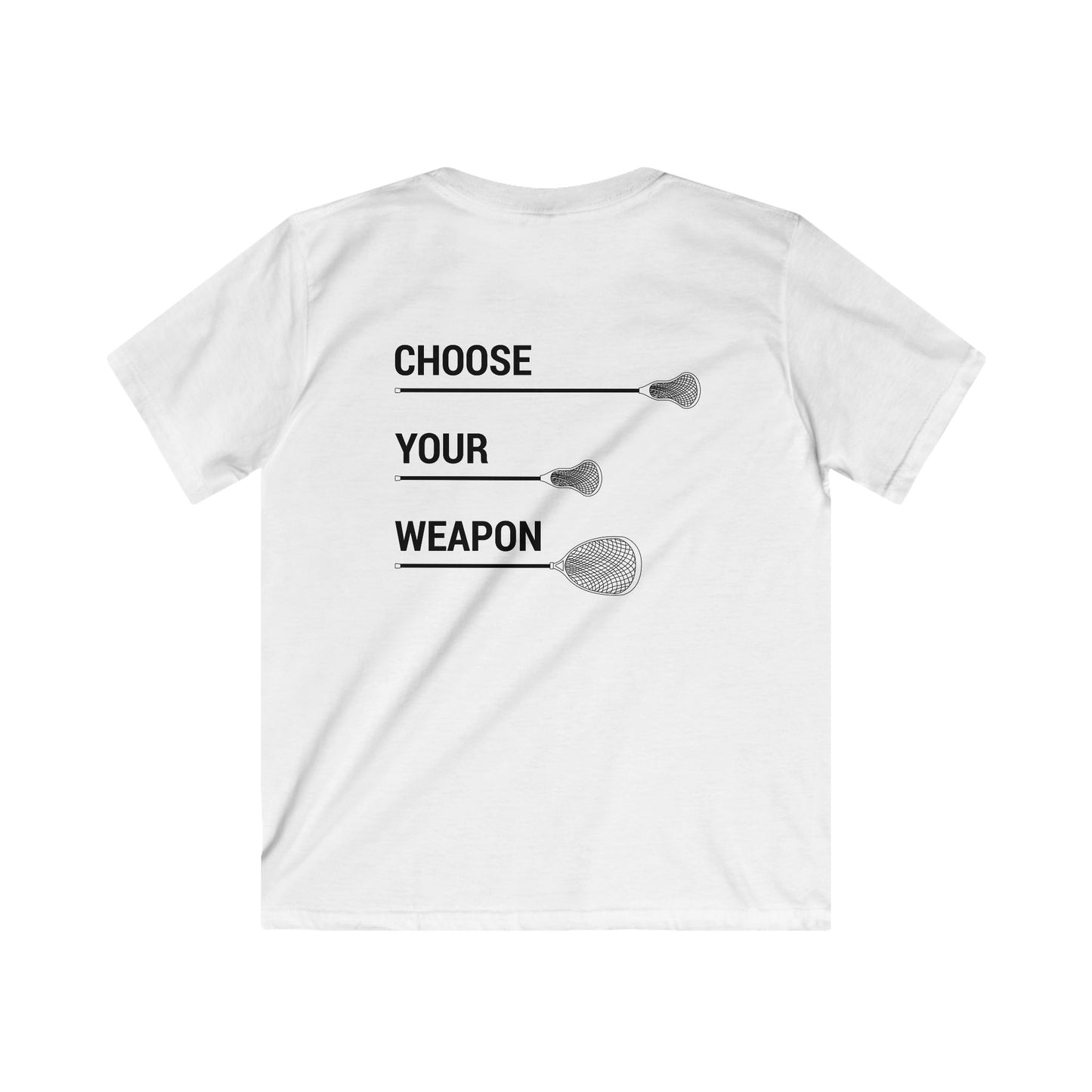 Youth LAX Bros Choose Your Weapon Tee