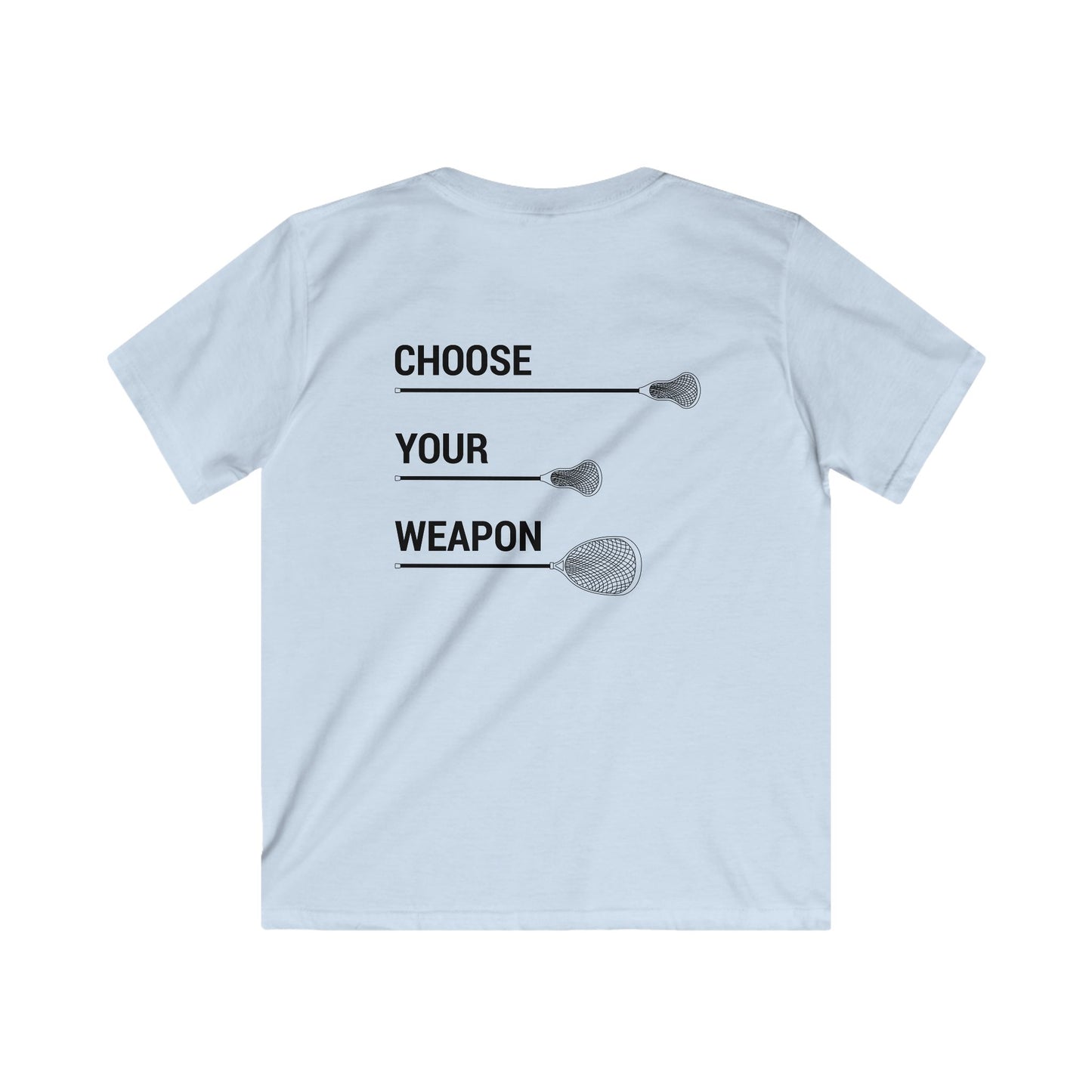 Youth LAX Bros Choose Your Weapon Tee