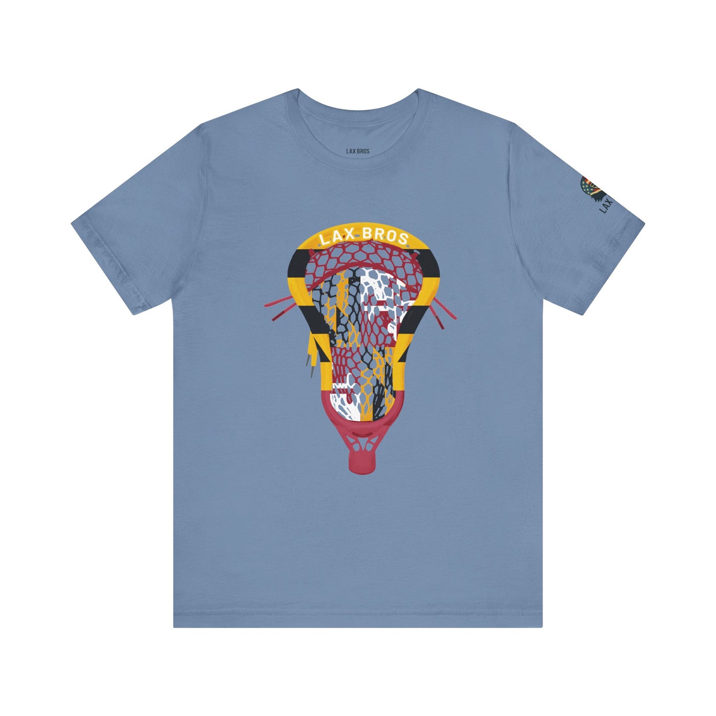 LAX Bros Maryland Flag Stick Head Tee - Adult