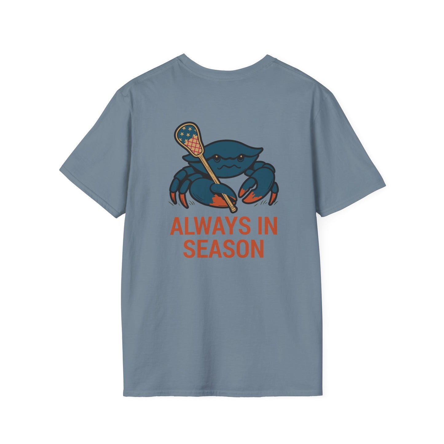 LAX Bros Always in Season Tee – American Flag Edition - Adult