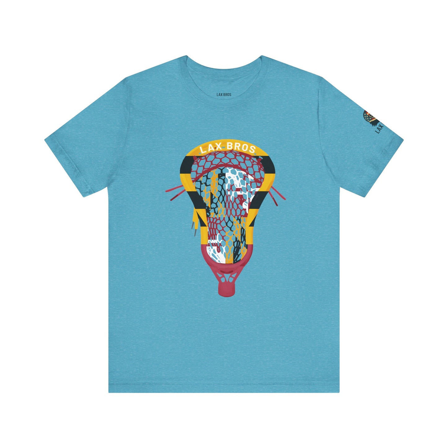 LAX Bros Maryland Flag Stick Head Tee - Adult