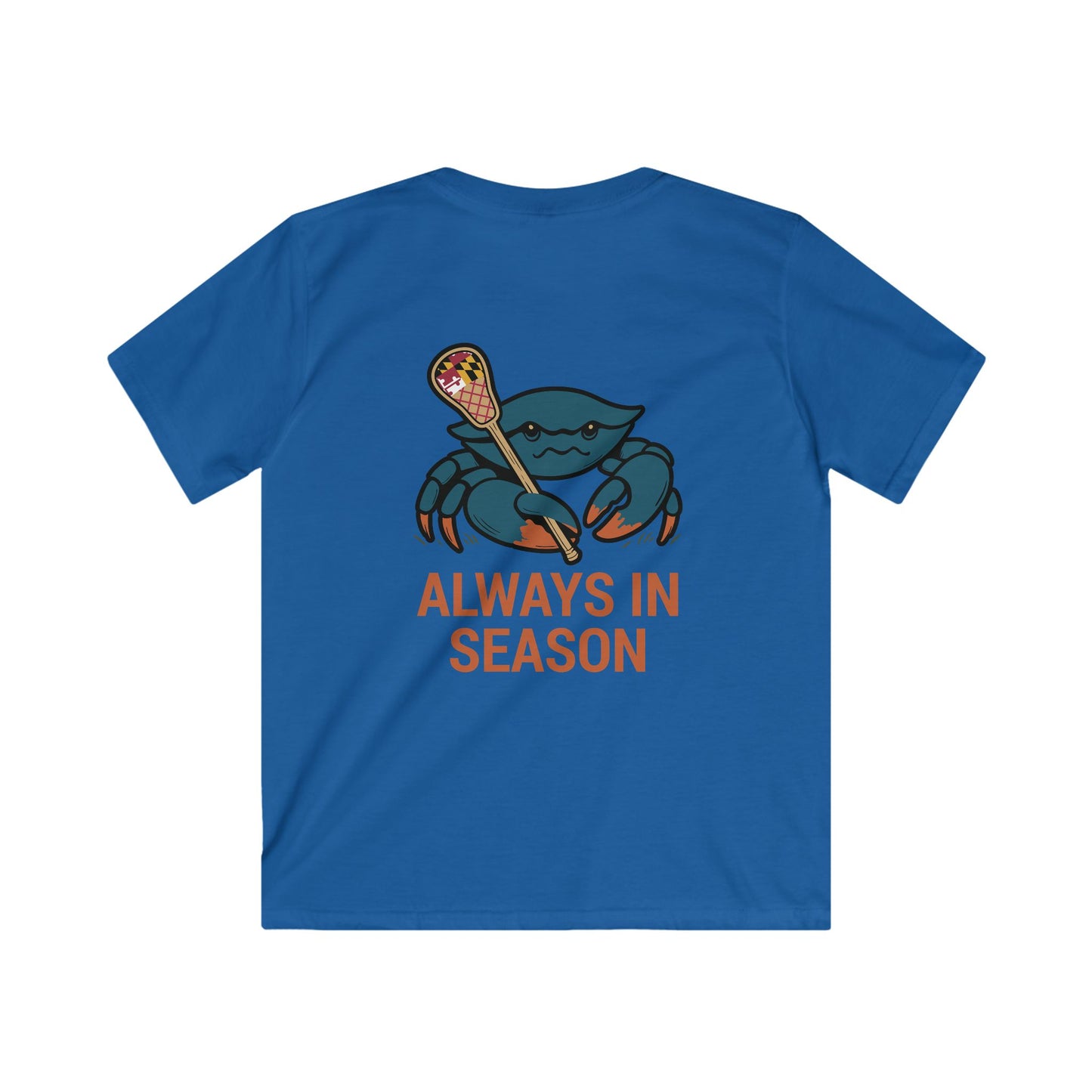 Youth LAX Bros “Always in Season” Tee (Maryland Flag Edition)