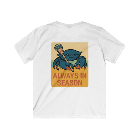 Youth LAX Bros “Always in Season” Tee (USA Flag Beach Edition)