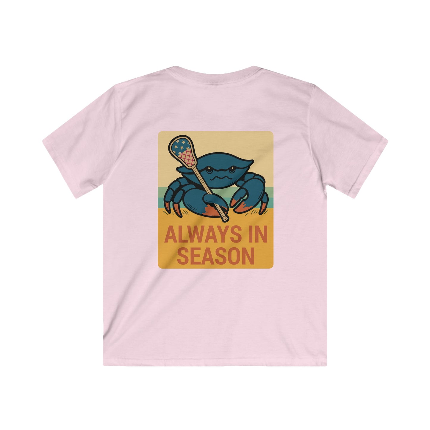 Youth LAX Bros “Always in Season” Tee (USA Flag Beach Edition)
