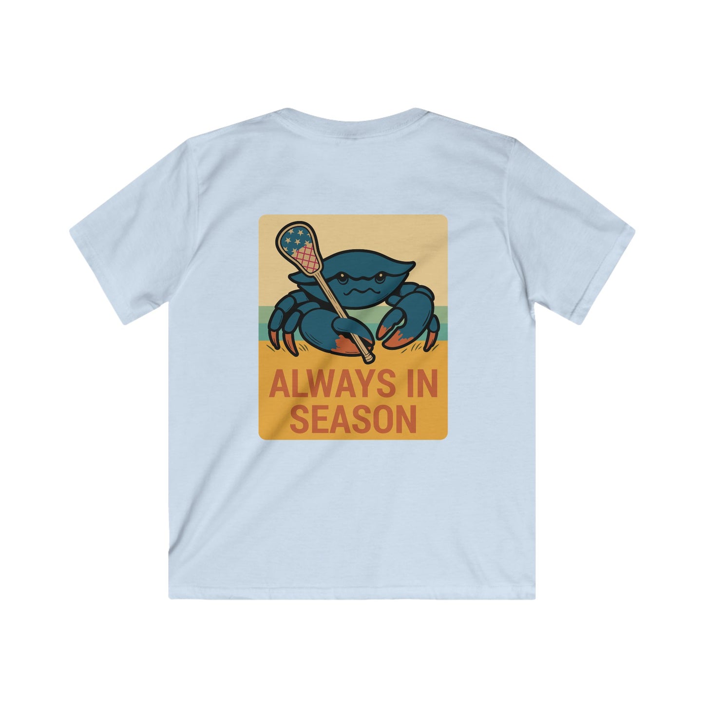 Youth LAX Bros “Always in Season” Tee (USA Flag Beach Edition)