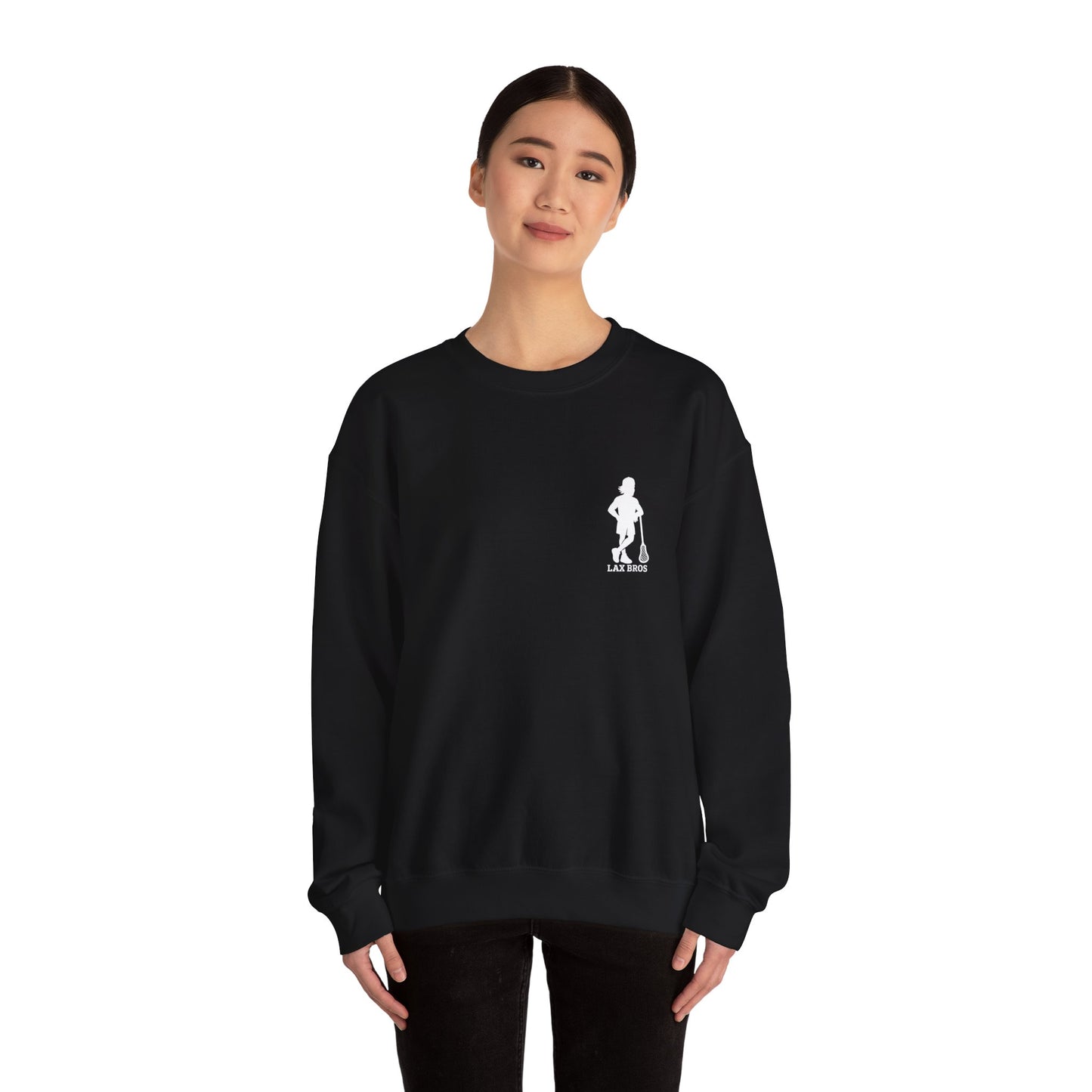 LAX Bros Silhouette Crewneck Sweatshirt — Adult