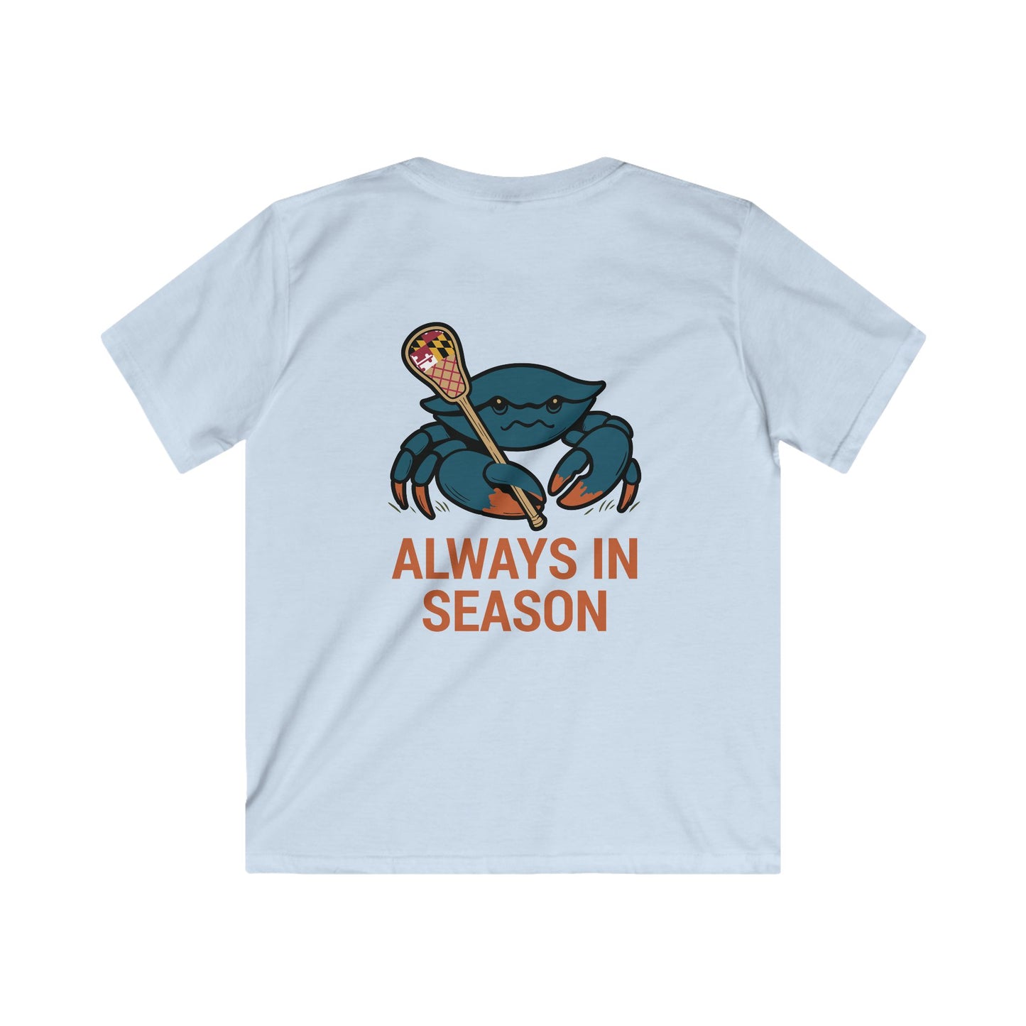 Youth LAX Bros “Always in Season” Tee (Maryland Flag Edition)