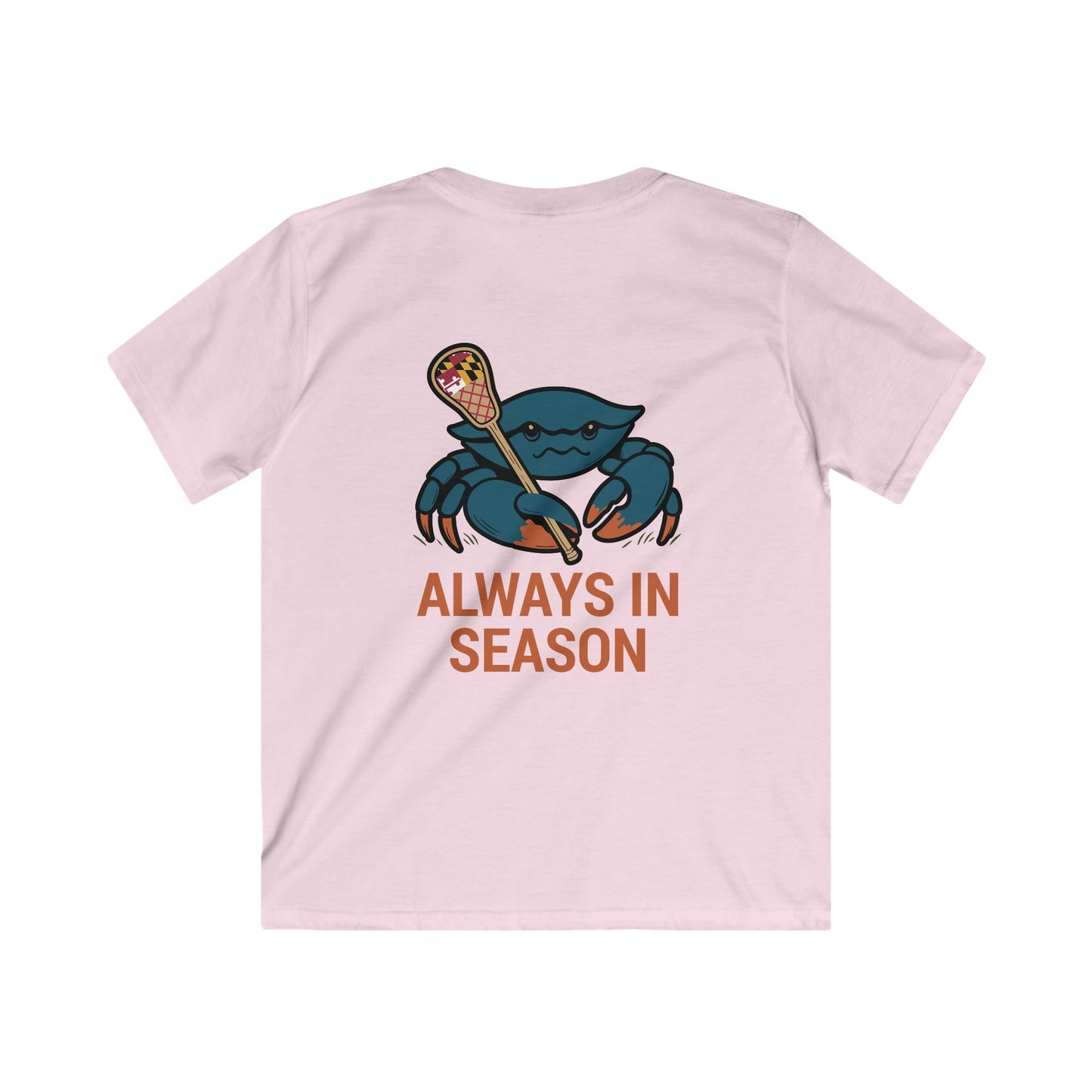 Youth LAX Bros “Always in Season” Tee (Maryland Flag Edition)
