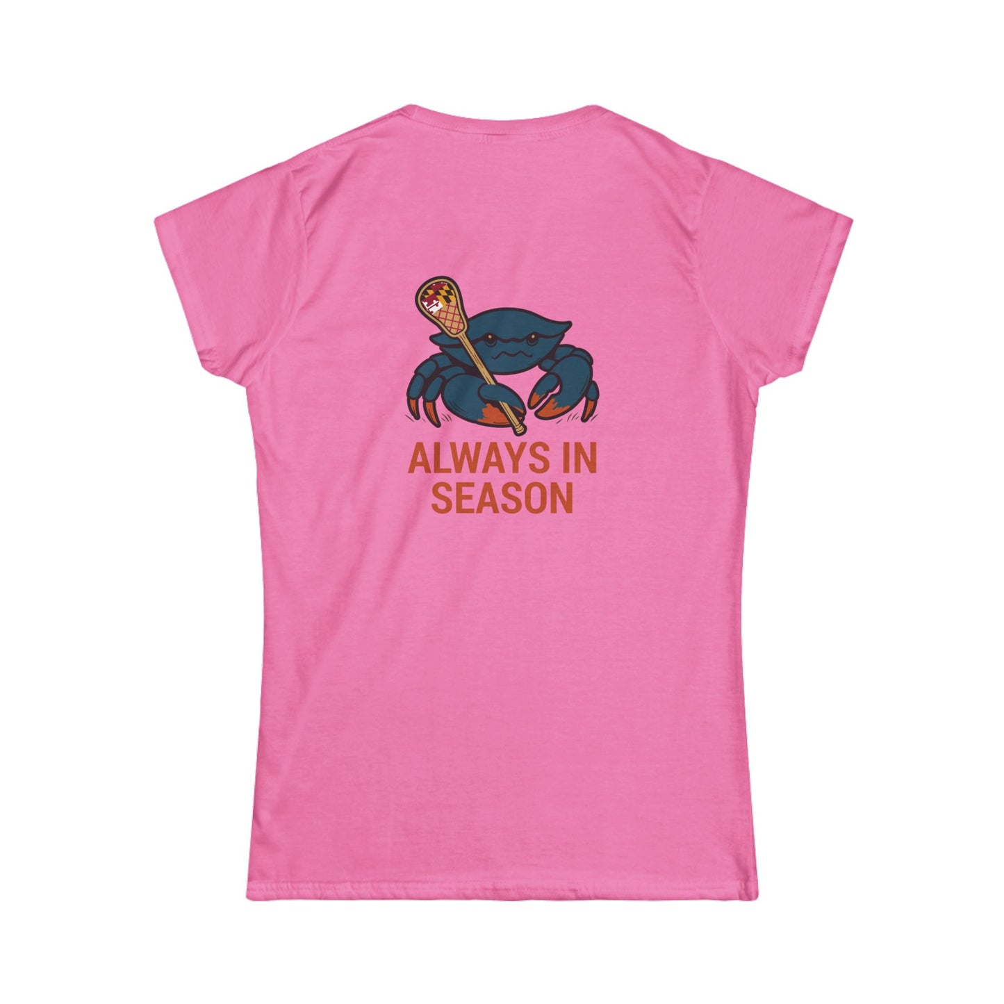 LAX Broettes Always in Season – Women’s Tee (Maryland Flag Edition)