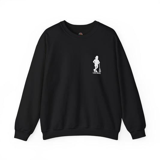 LAX Bros Silhouette Crewneck Sweatshirt — Adult