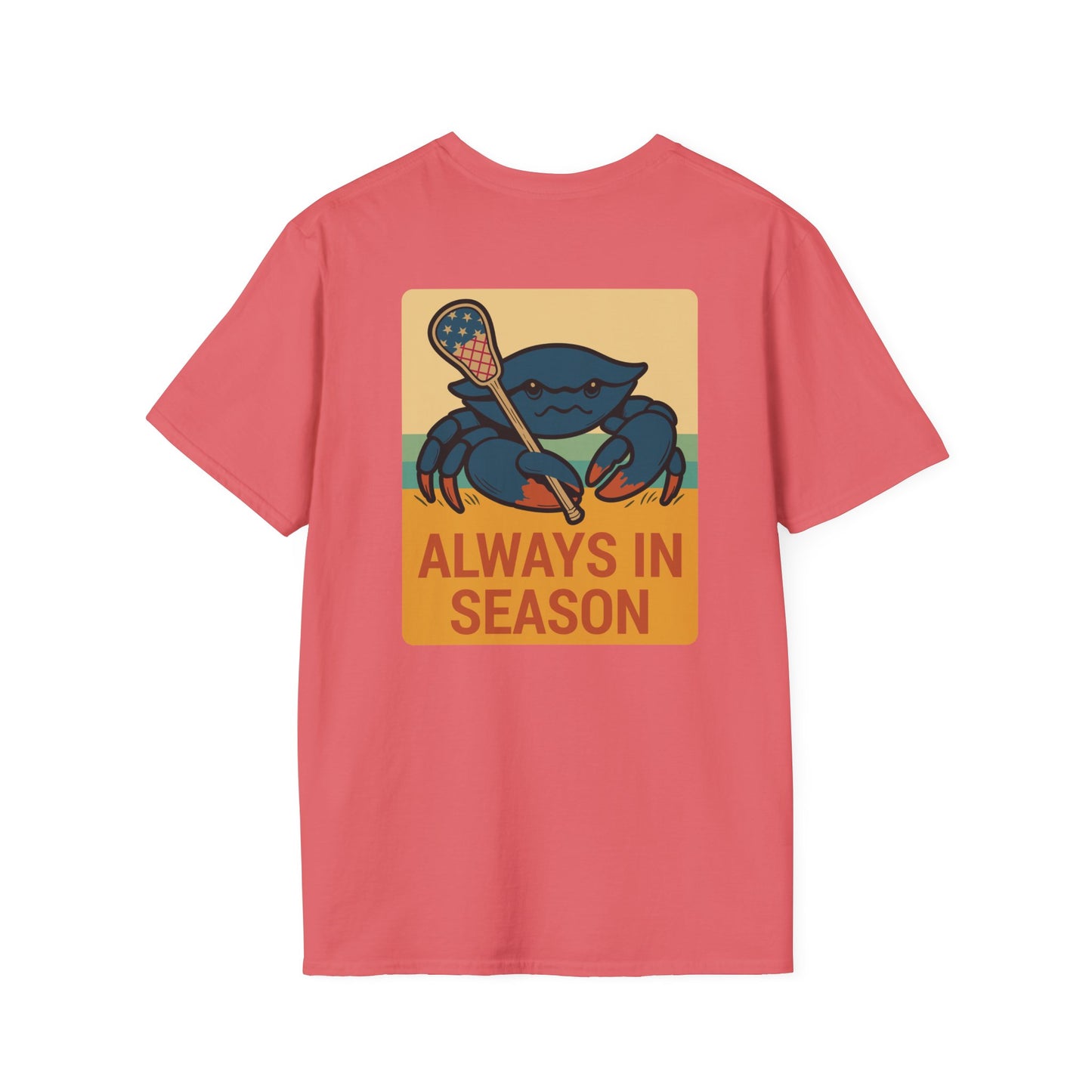 LAX Bros Always in Season Tee - Beach American Flag Edition - Adult