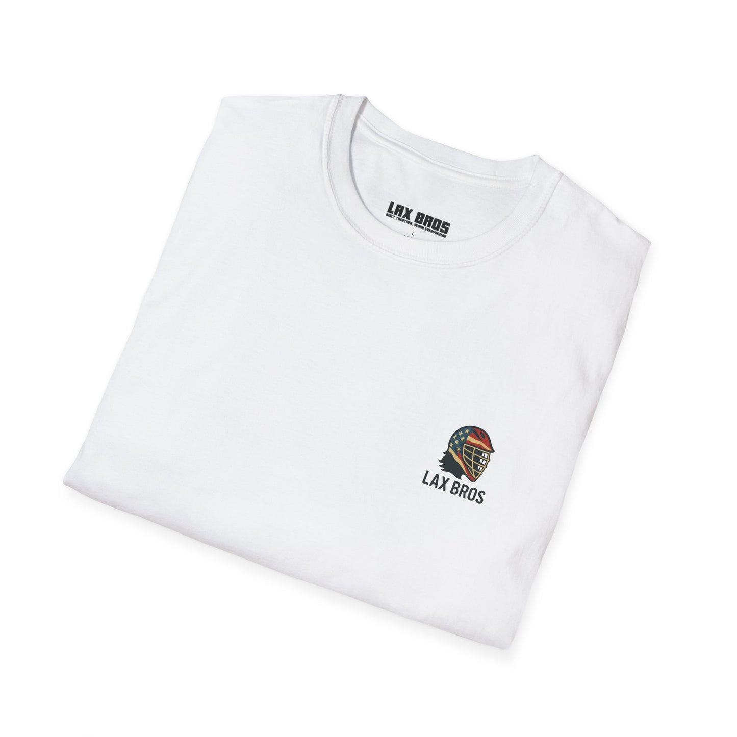 LAX Bros Logo Tee – Front & Back Print (Adult)