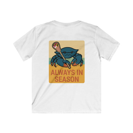 Youth LAX Bros “Always in Season” Tee (Maryland Flag Beach Edition)