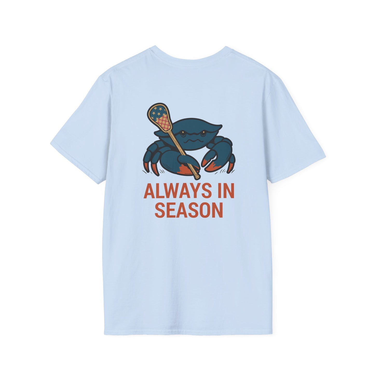 LAX Bros Always in Season Tee – American Flag Edition - Adult