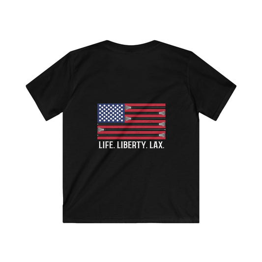 Youth LAX Bros Life Liberty Lax Tee