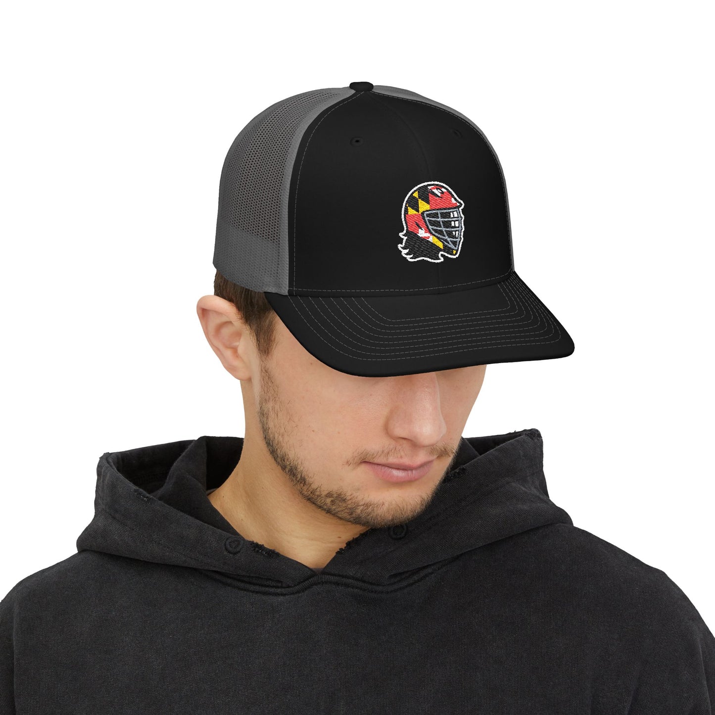 LAX Bros MD Flag Logo Hat - Richardson 112