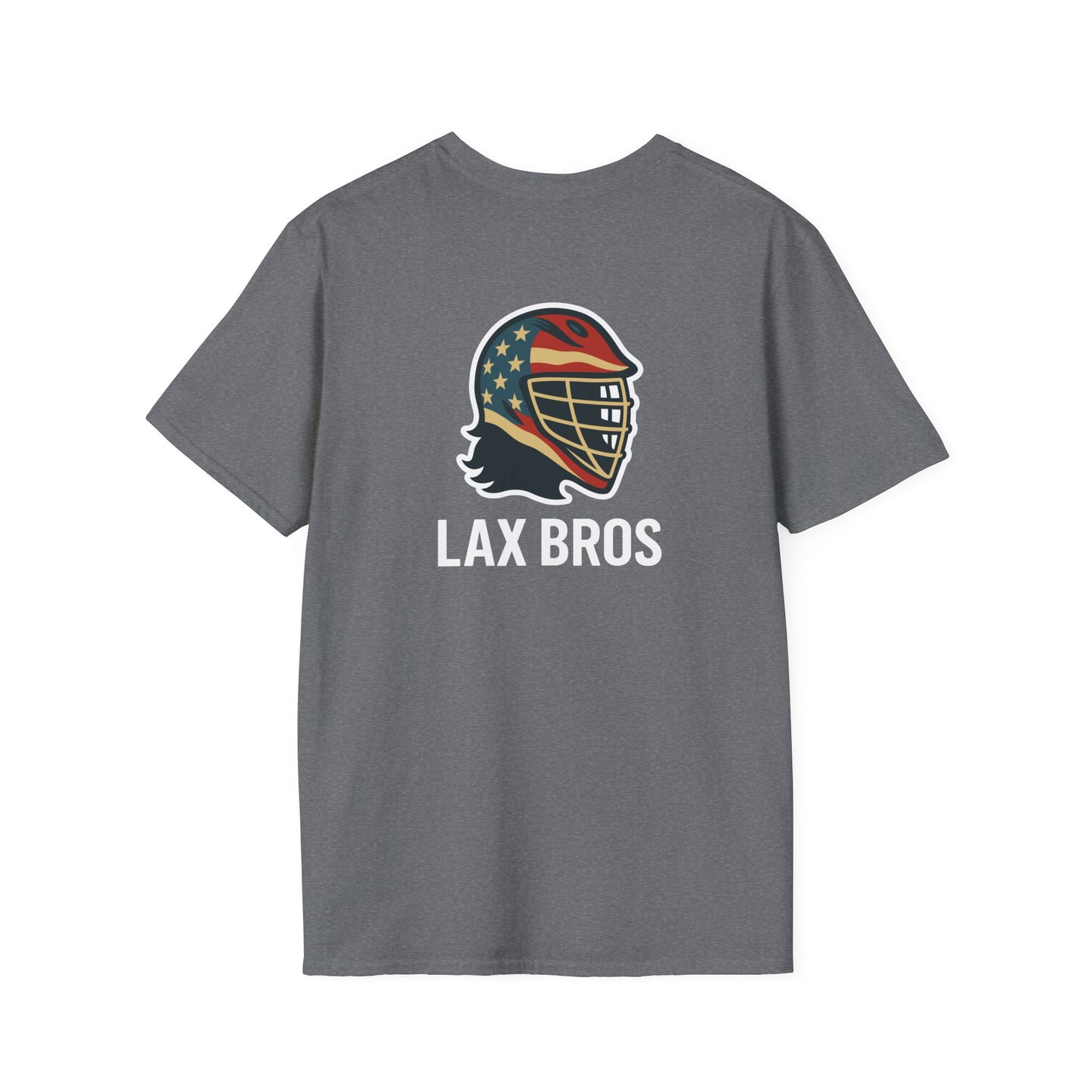 LAX Bros Logo Tee – Front & Back Print (Adult)