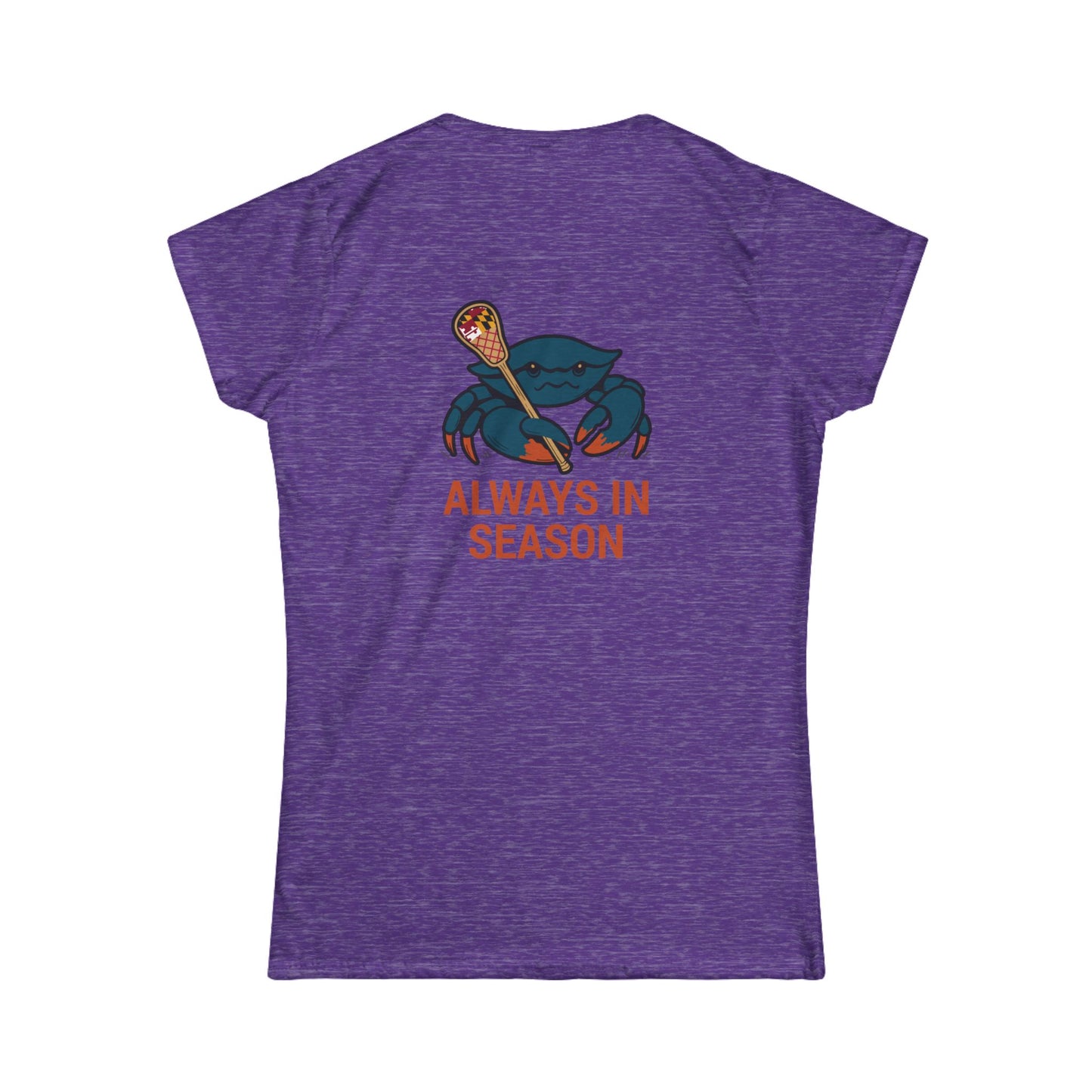 LAX Broettes Always in Season – Women’s Tee (Maryland Flag Edition)