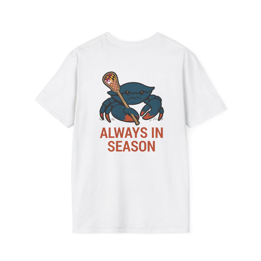 LAX Bros Always in Season Tee – Maryland Flag Edition - Adult