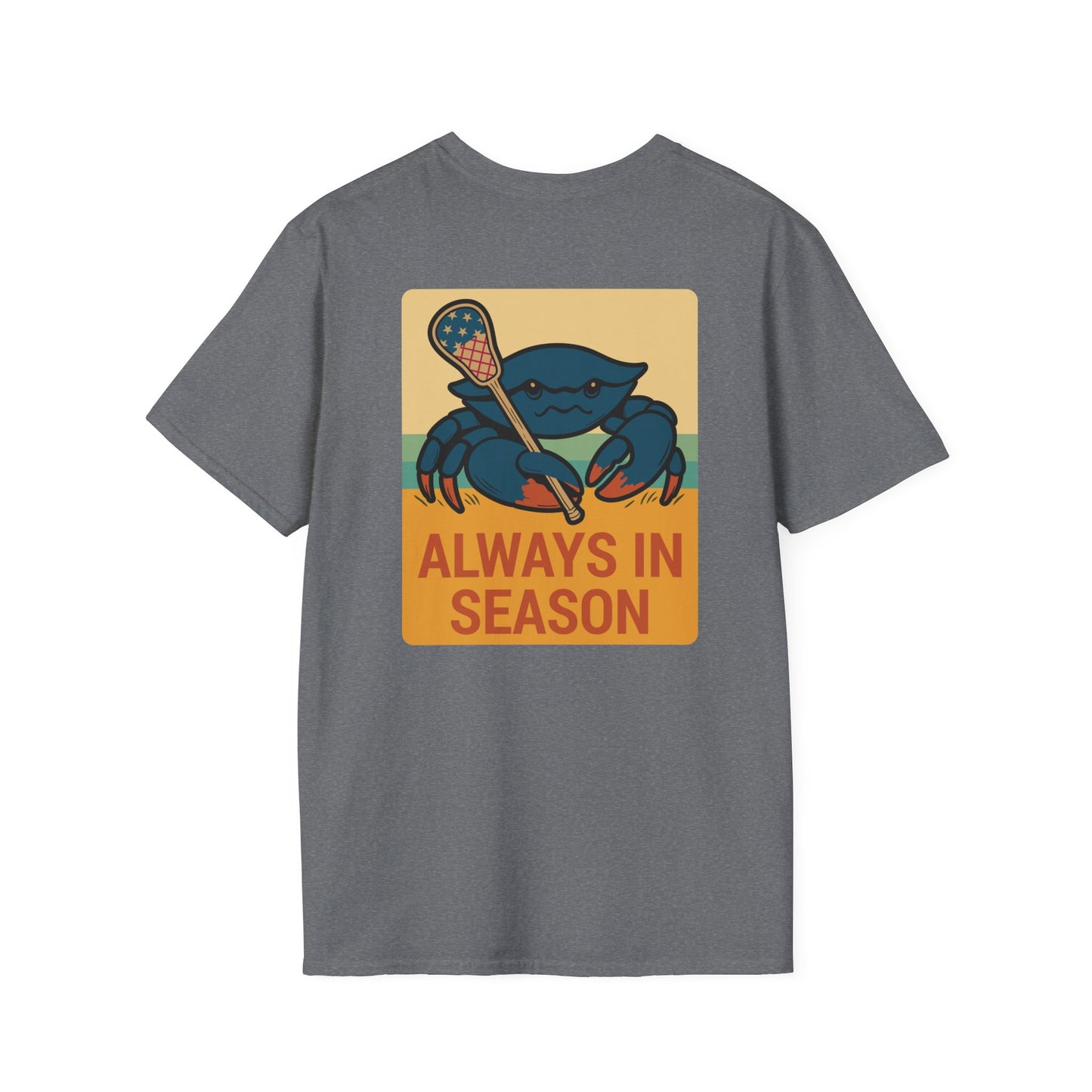 LAX Bros Always in Season Tee - Beach American Flag Edition - Adult