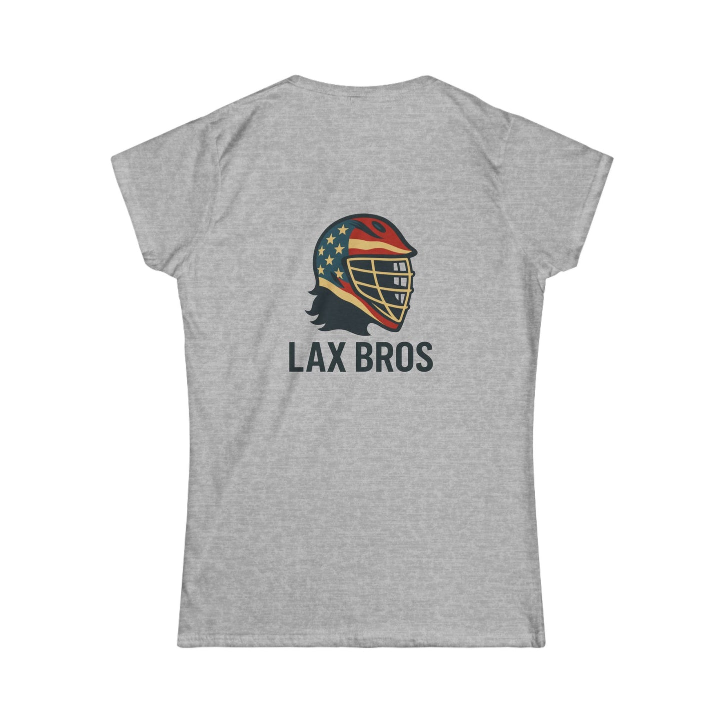 LAX Bros Logo – Women’s Tee (Front + Back Logo)