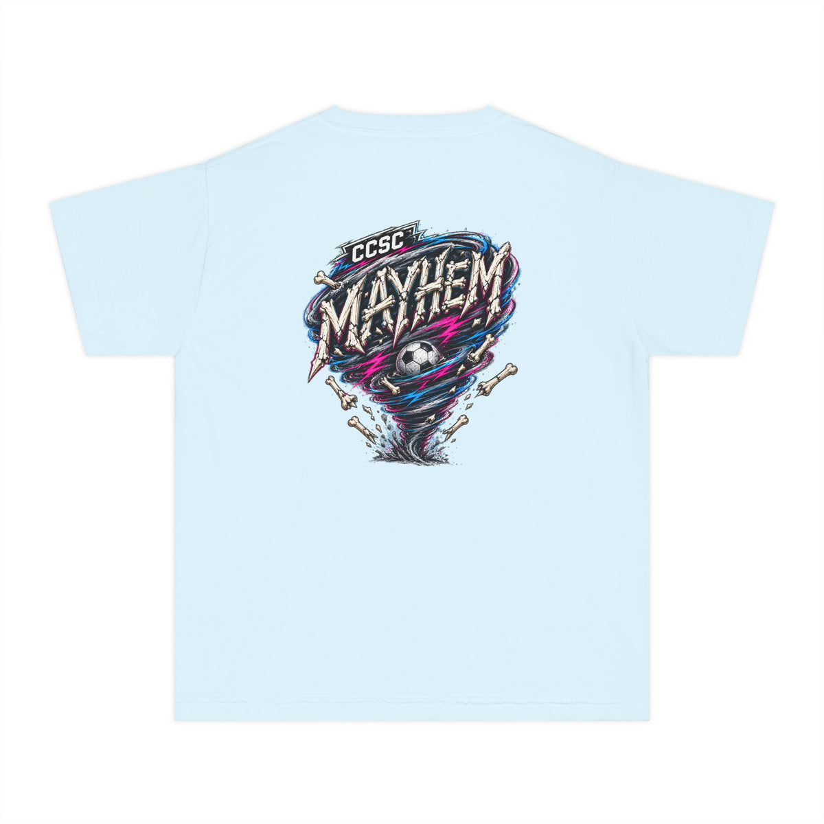 Youth Mayhem Dual Logo Tee