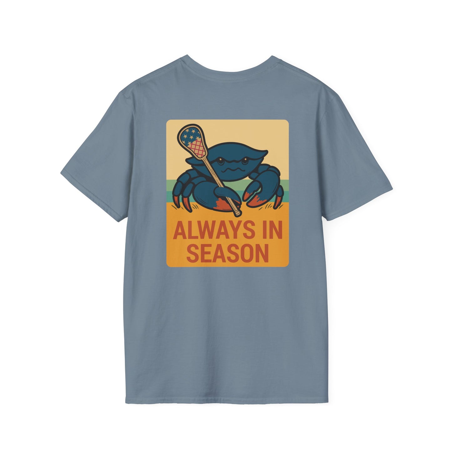 LAX Bros Always in Season Tee - Beach American Flag Edition - Adult