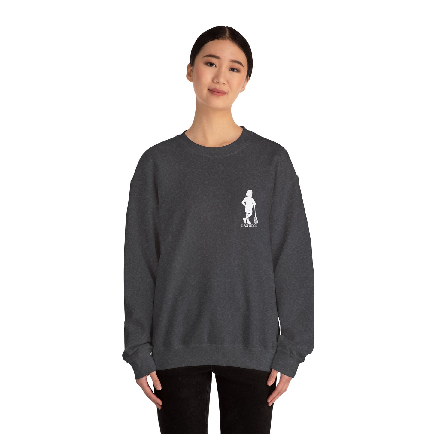 LAX Bros Silhouette Crewneck Sweatshirt — Adult