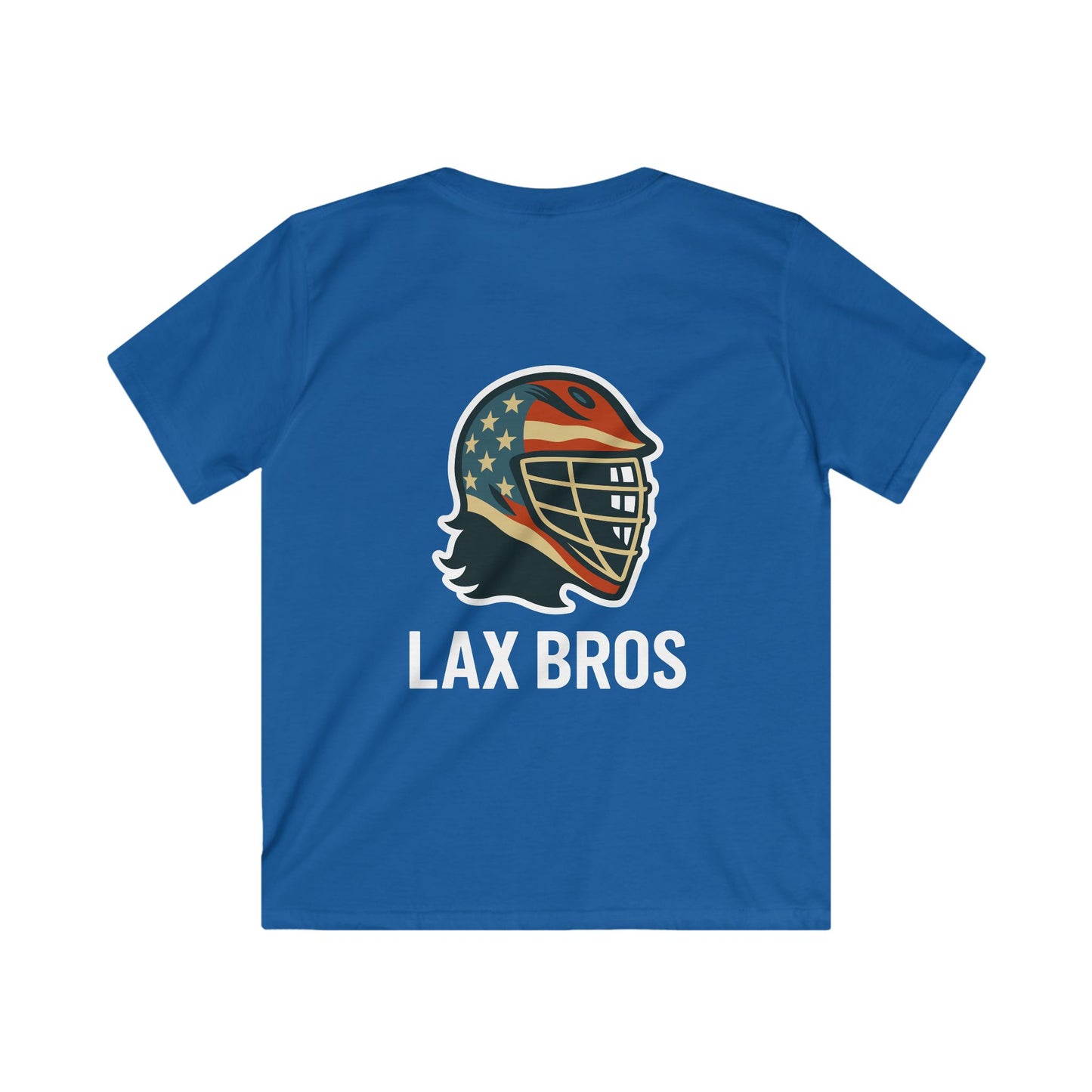 Youth LAX Bros Logo Tee – Front + Back