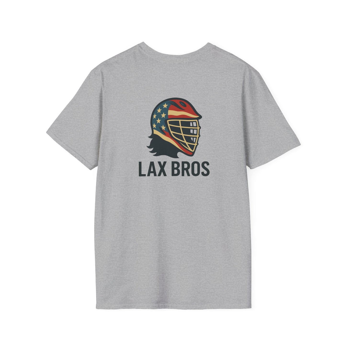 LAX Bros Logo Tee – Front & Back Print (Adult)