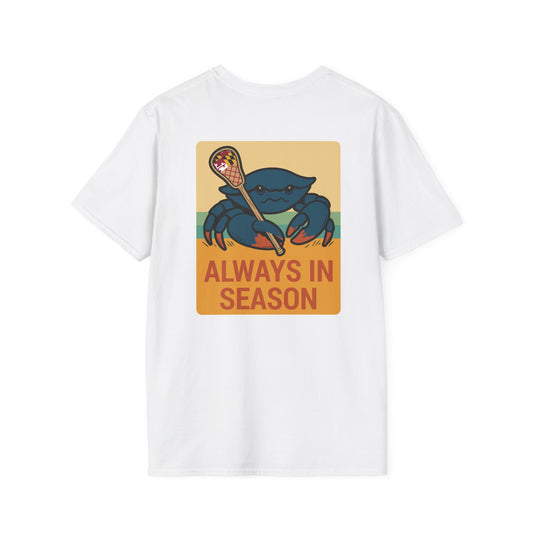 LAX Bros Always in Season Tee - Beach Maryland Flag Edition - Adult