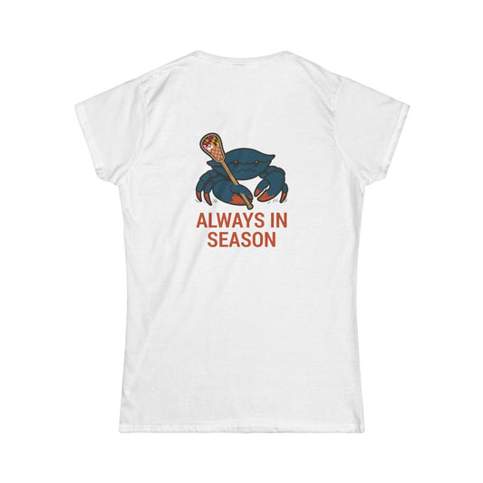 LAX Broettes Always in Season – Women’s Tee (Maryland Flag Edition)
