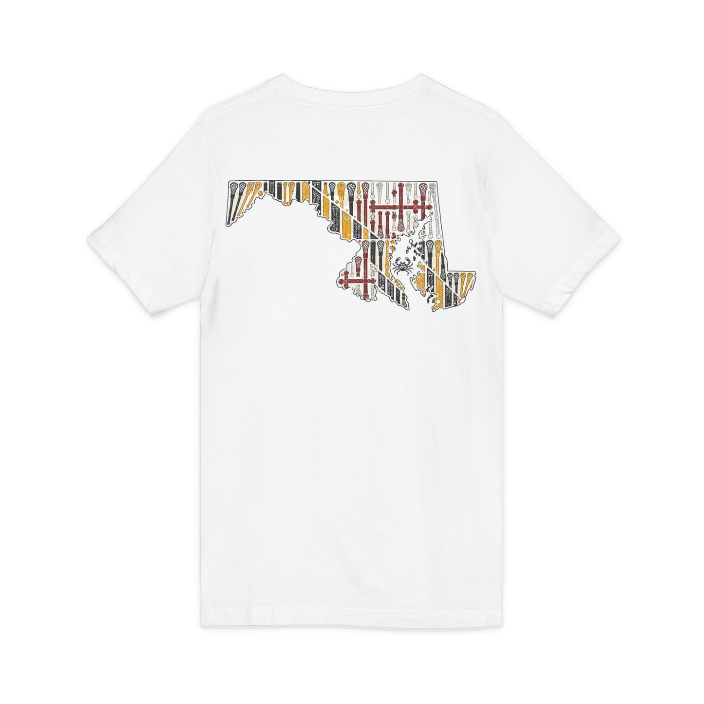 LAX Bros V-Neck Maryland Tee - Adult