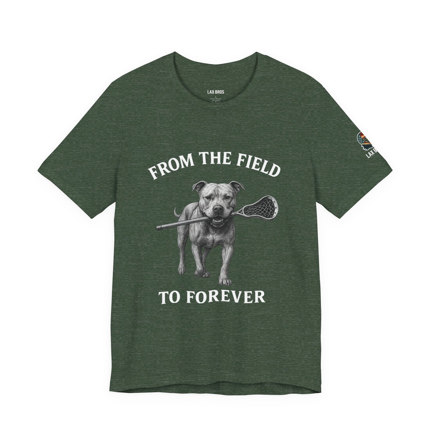 LAX Bros From the Field to Forever Tee - Adult